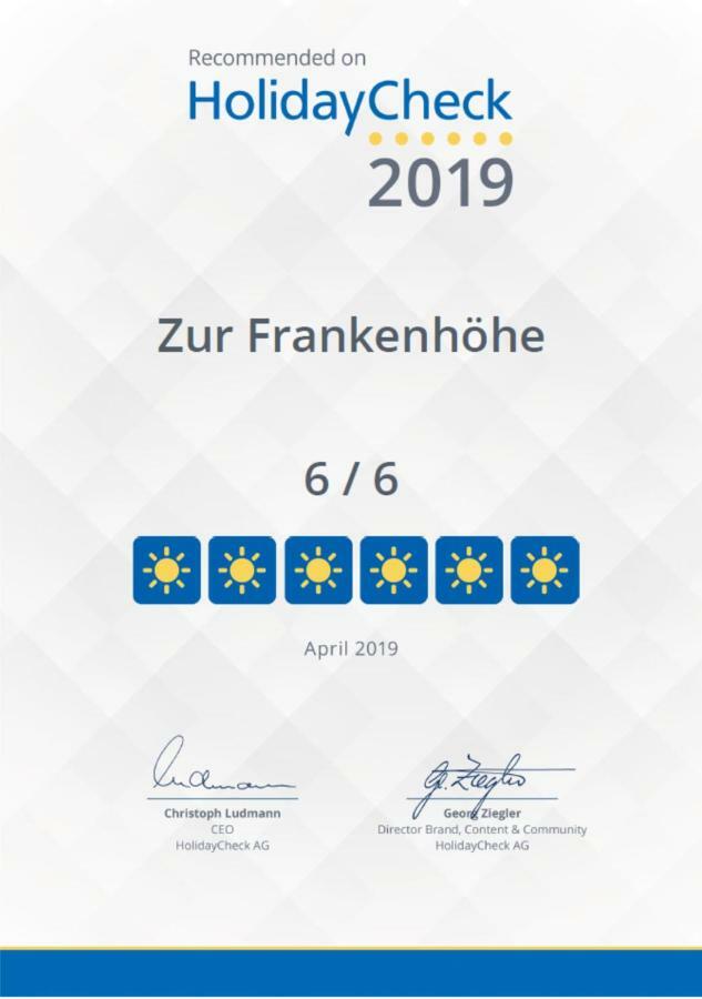 Zur Frankenhoehe Marktbergel Luaran gambar